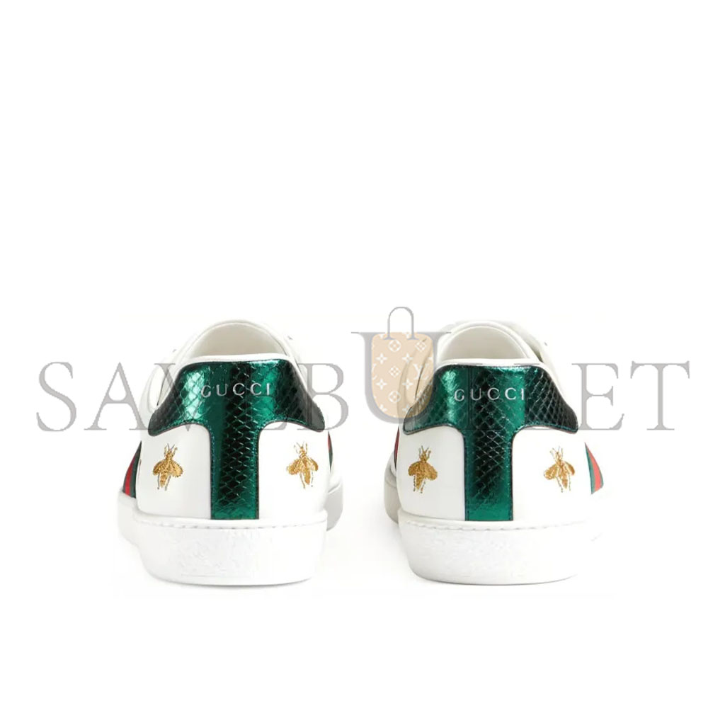 GUCCI ACE EMBROIDERED 'BEES AND STARS' 386750